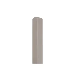 Zaunpfosten glatt 9 x 9 x 135 cm Kiefer grau