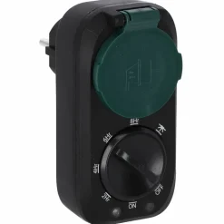 Zeitschaltuhr mit Steckdosenadapter IP 44