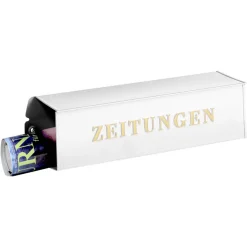 Zeitungsbox weiß