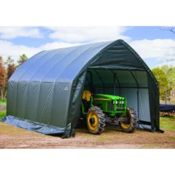 Zeltgarage 'Garage-in-a-Box®' grün 610 x 390 x 370 cm