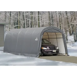 Zeltgarage 'Garage-in-a-Box' grau 610 x 370 x 240 cm