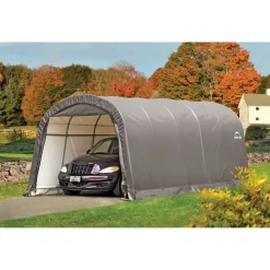 Zeltgarage 'Garage-in-a-Box' grau 610 x 370 x 240 cm