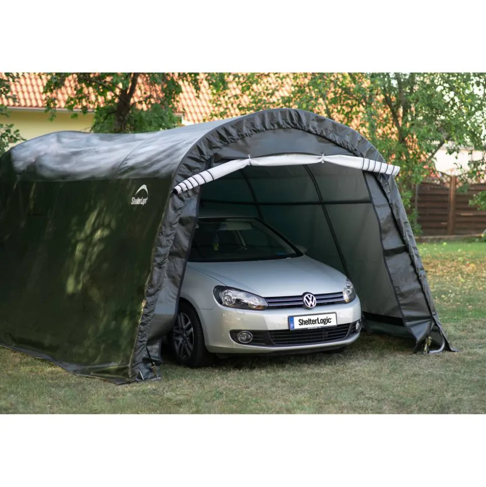 Zeltgarage 'Garage-in-a-Box' grün 18,3 m² 610 x 300 x 240 cm