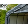 Zeltgarage grau Polyethylen 490 x 370 x 260 cm