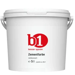 Zementfarbe silbergrau 5 l