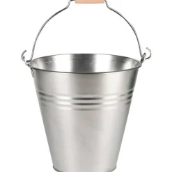 Zinkeimer silbern Ø 23 cm