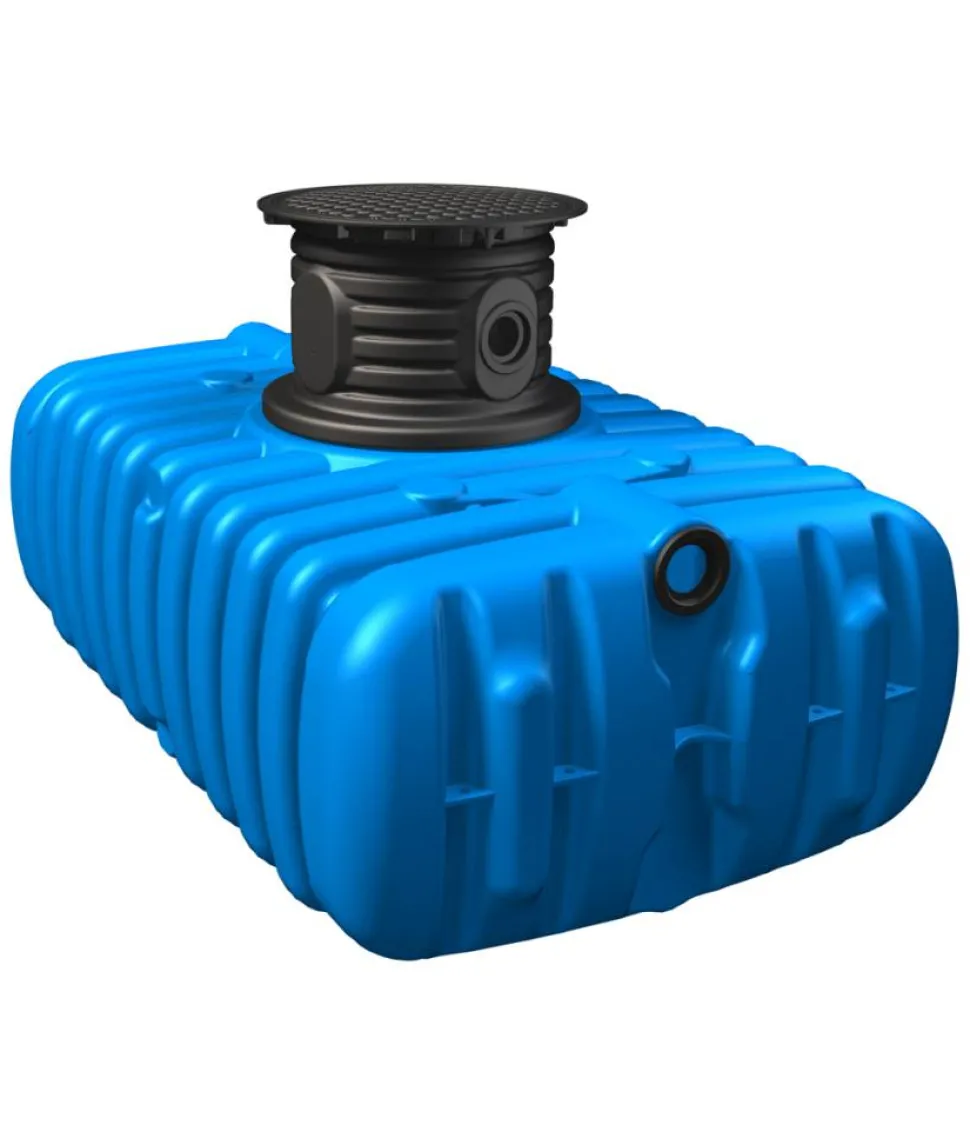 Zisterne 'Garten-Comfort Flat S' blau 6000 l