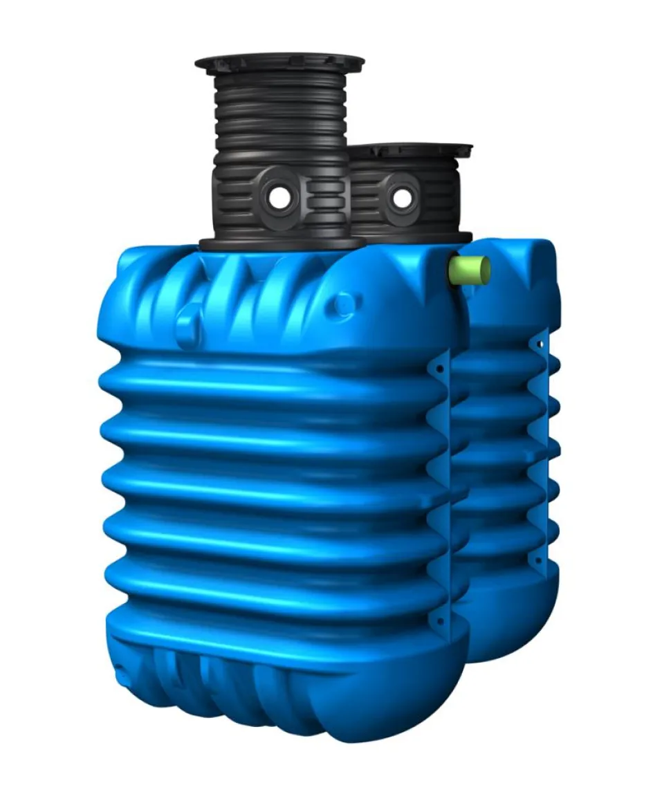 Zisterne 'Modularis' blau 7500 l 3 Stück