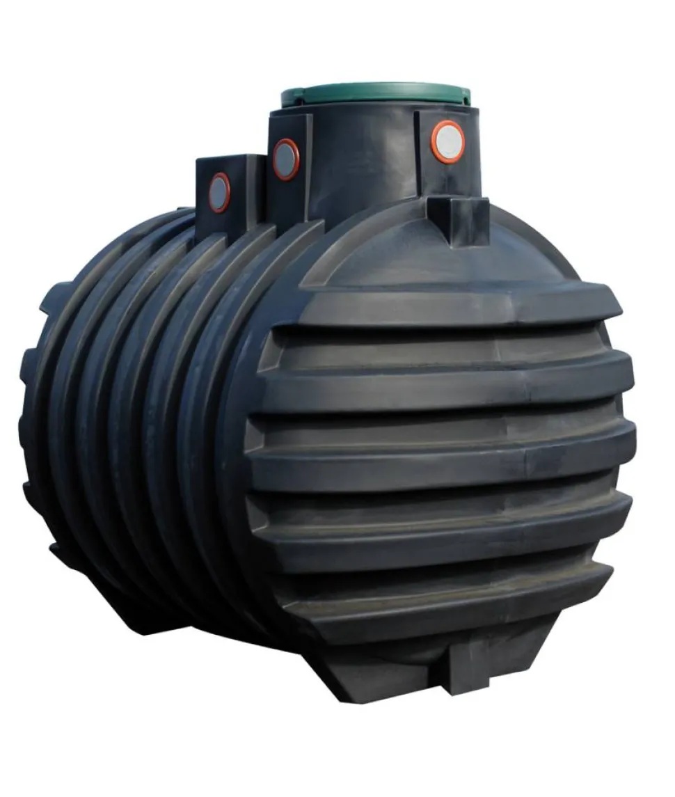 Zisterne Mono 'Garten-Comfort' schwarz 5000 l