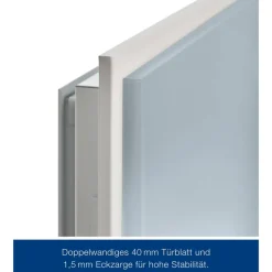 ZK-Innentür-Element Anschlag rechts verzinkt 87,5 x 187,5 cm