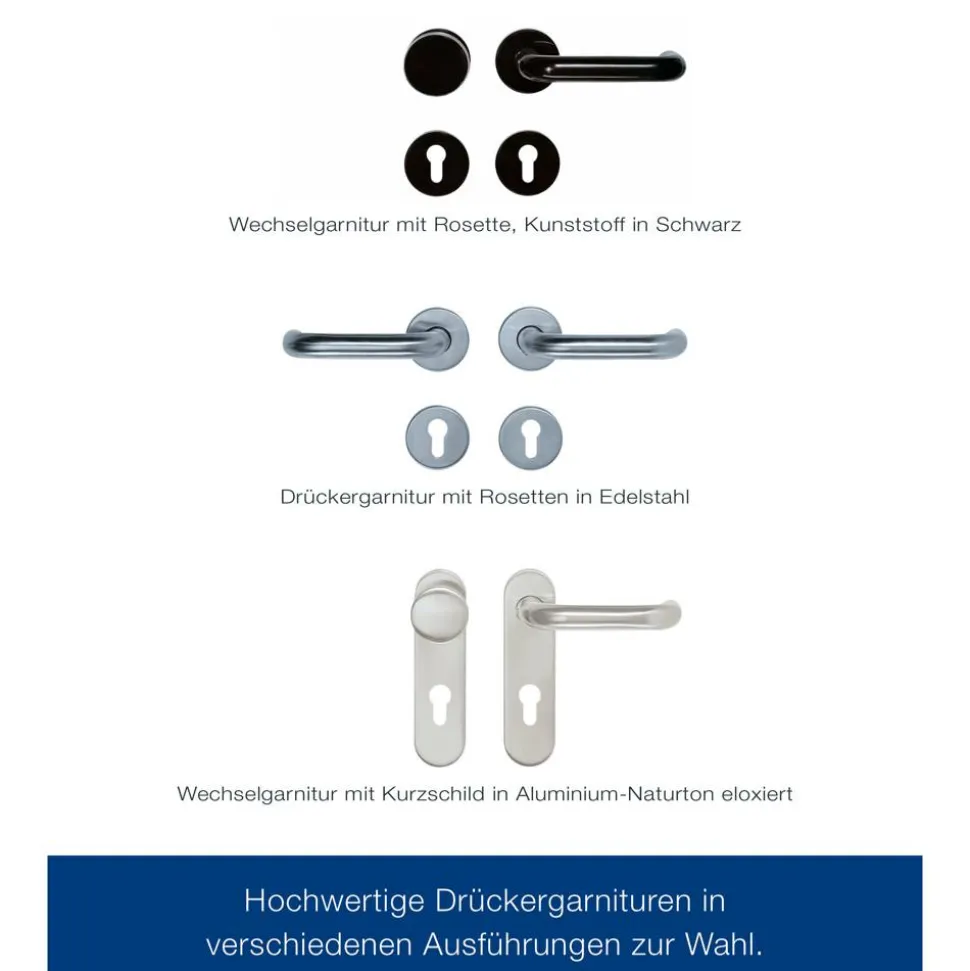 ZK-Innentür-Element Anschlag rechts weiß 87,5 x 187,5 cm