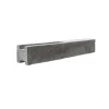 Zwischenpfosten 'Standard' doppelseitig 13 x 13 x 210 cm grau